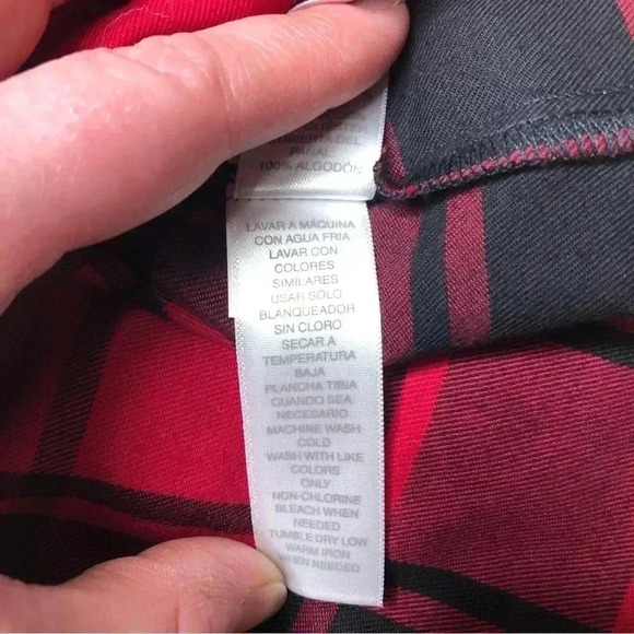 The  Children’s Place Dress Red & Black Plaid New With Tags 3-6 Months - Picture 9 of 16